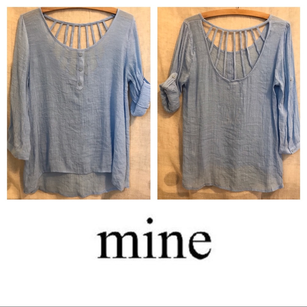 Mine 3/4 length sleeve shirt